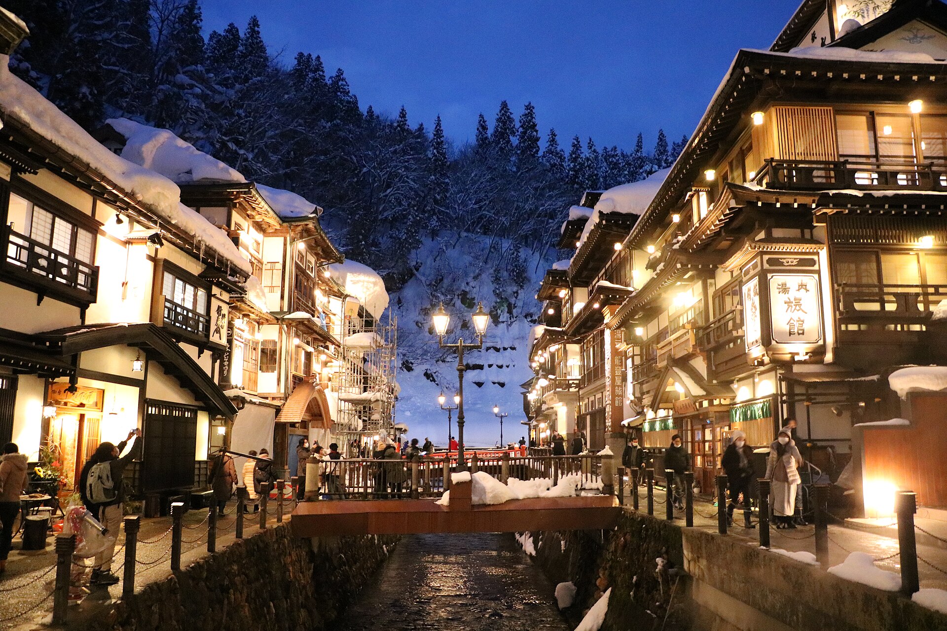 銀山温泉の写真
